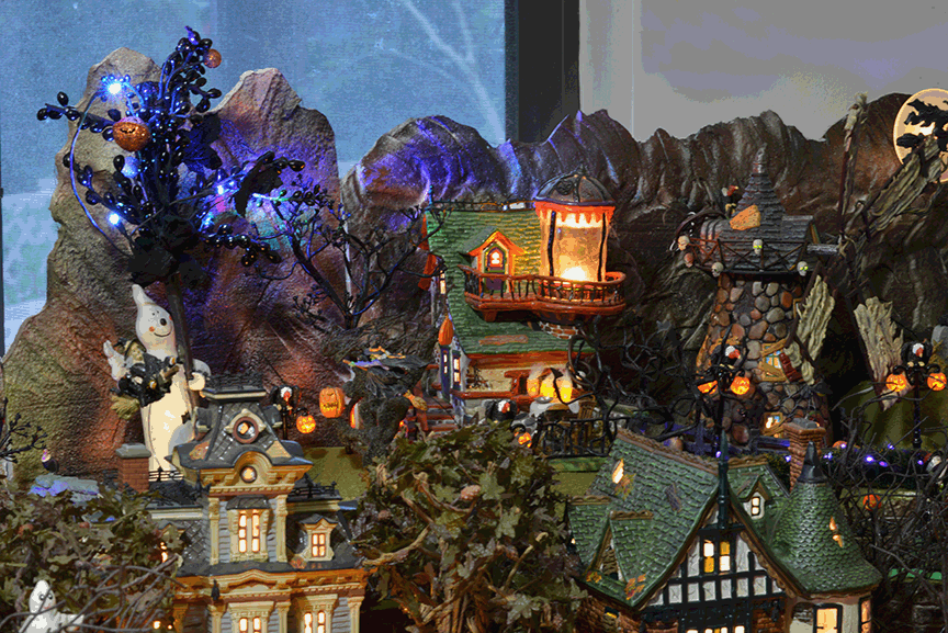 witch side view